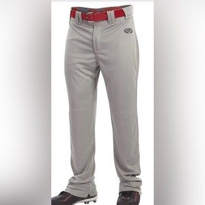 NWT- Rawlings‎ Launch Series Baseball Pants Gray Medium